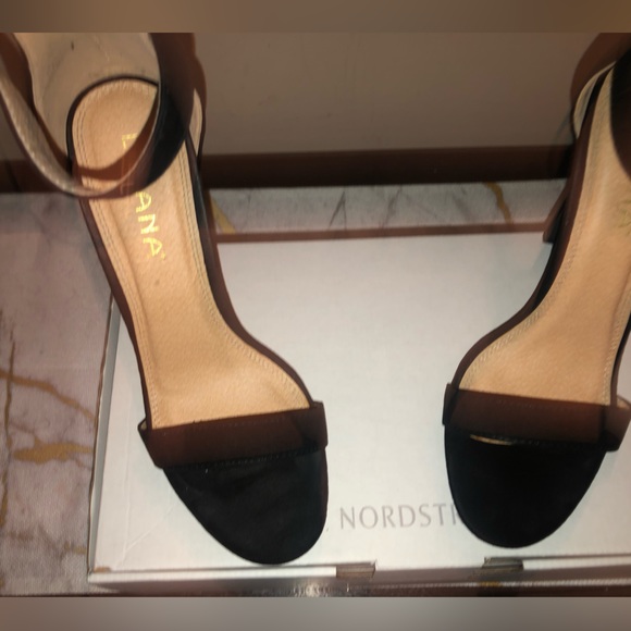 Nordstrom black suede heels with a dust cover for each shoe; sexy and classy - Picture 10 of 11